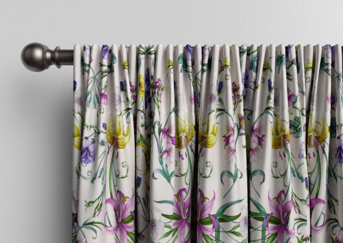 Carlotta, Wisteria - Made to Measure Curtains - Image 9